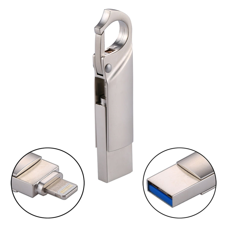 Pen USB 2 em 1 USB 2.0 & 8 Pinos 32GB RQW-10F
