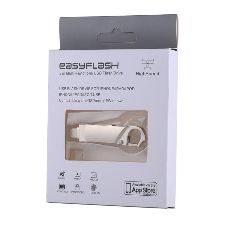 Pen USB 2 em 1 USB 2.0 & 8 Pinos 32GB RQW-10F