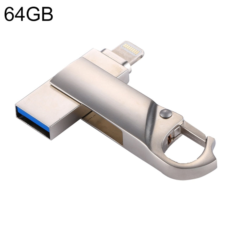 Pen USB 2 em 1 USB 2.0 & 8 Pinos 64GB RQW-10F