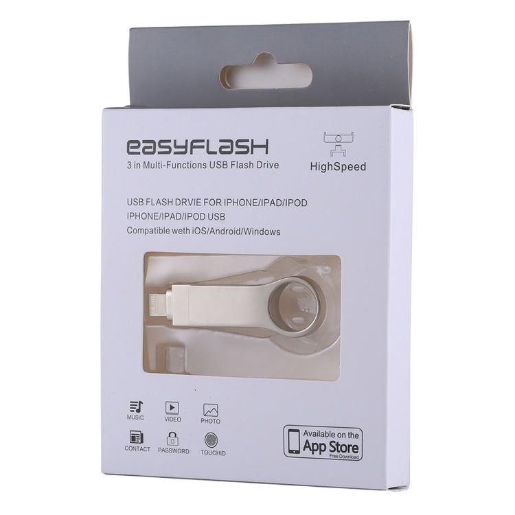 RQW-10D Pen Drive 2 em 1 USB 2.0 & 8 Pinos 32GB, RQW-10D