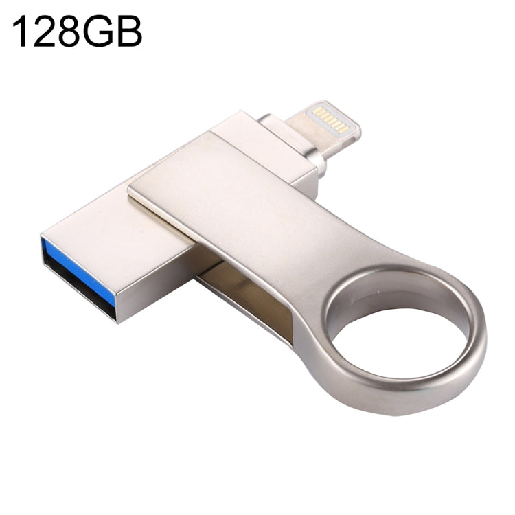 RQW-10D Pen Drive 2 em 1 USB 2.0 & 8 Pinos 128GB, RQW-10D