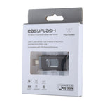 easyflash RQW-01B Pen USB 3 em 1 2.0 & 8 Pinos & Micro USB 64GB, RQW-01B Preto