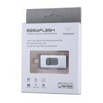 easyflash RQW-01B Pen USB 3 em 1 2.0 & 8 Pinos & Micro USB 64GB, RQW-01B Prateado
