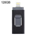 easyflash RQW-01B Pen USB 3 em 1 2.0 & 8 Pinos & Micro USB 128GB, RQW-01B Preto