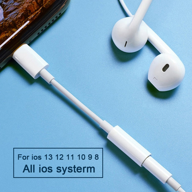 Cabo Adaptador de Áudio 8 Pinos Macho para 3,5mm Fêmea, Necessário para Conectar Bluetooth, Comprimento: cerca de 7,5cm, Suporta Bluetooth