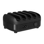 ORICO DUK-5P Estação de carregamento inteligente 40W com 5 portas USB e suporte para telemóvel e tablet, ficha EU