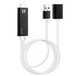 Cabo Conversor de Vídeo USB 3.0 Fêmea HDMI HD 1080P HDTV