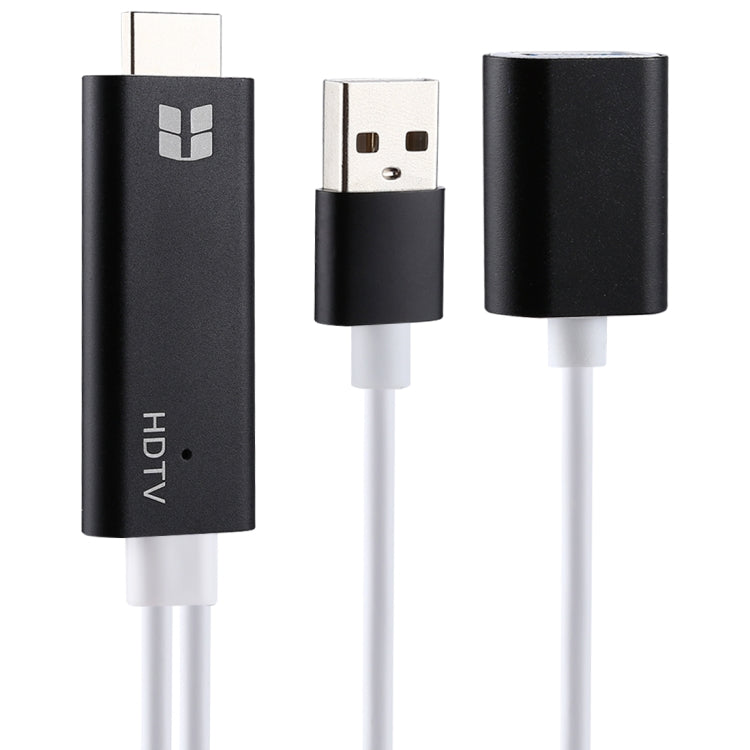 Cabo Conversor de Vídeo USB 3.0 Fêmea HDMI HD 1080P HDTV