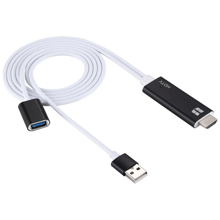 Cabo Conversor de Vídeo USB 3.0 Fêmea HDMI HD 1080P HDTV