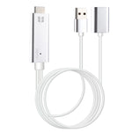 Cabo Conversor de Vídeo USB 3.0 Fêmea HDMI HD 1080P HDTV