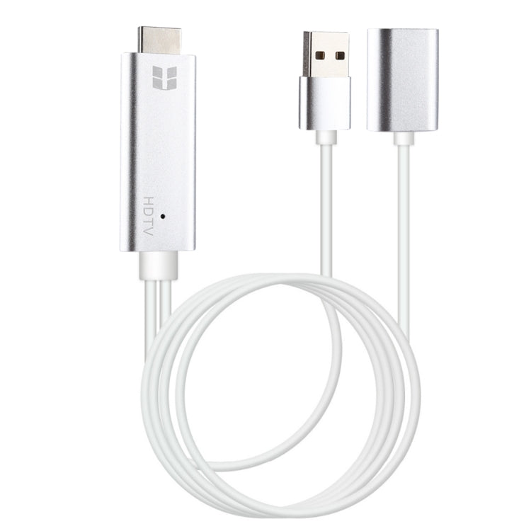 Cabo Conversor de Vídeo USB 3.0 Fêmea HDMI HD 1080P HDTV