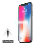 ENKAY Hat-Prince Protetor de Ecrã 3D de 0,1mm à Prova de Explosão em Filme Hidrogel para iPhone XS Max, Material TPU+TPE+PET, iPhone XS Max