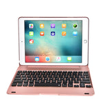 Para iPad Pro 9.7 polegadas / iPAD Air 2 Capa de Tablet com Flip Horizontal + Teclado Bluetooth