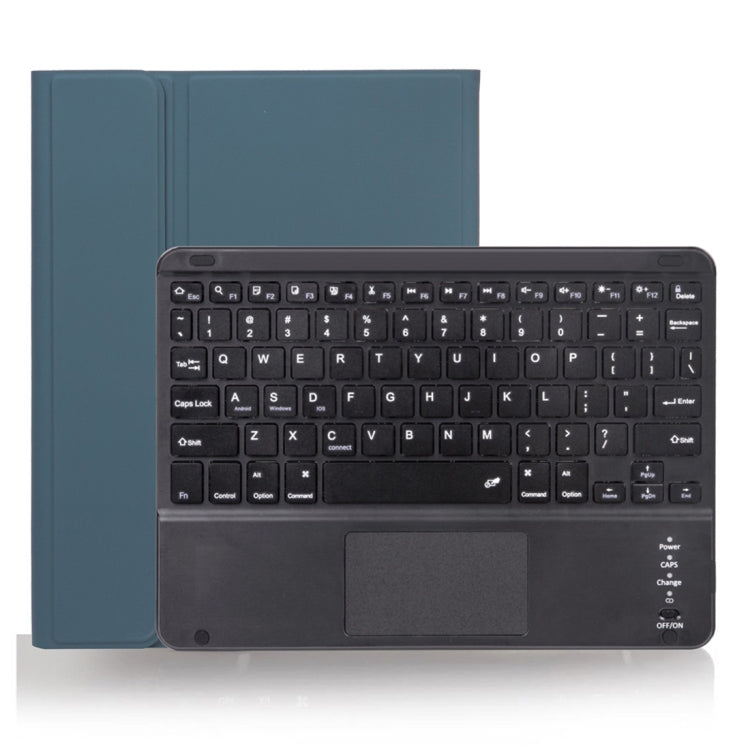 Capa de tablet com teclado Bluetooth destacável X-11BC com textura lisa de pele para iPad Pro 11 polegadas 2020 / 2018, com touchpad e suporte para caneta