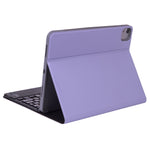 Capa de tablet com teclado Bluetooth destacável X-11BCS com textura lisa de pele para iPad Pro 11 polegadas 2020 / 2018, com touchpad, suporte para caneta e retroiluminação