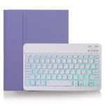Capa para Tablet com Teclado Bluetooth Destacável X-11BS Skin Textura Lisa para iPad Pro 11 polegadas 2020 / 2018, com Espaço para Caneta e Retroiluminação, Teclado Branco