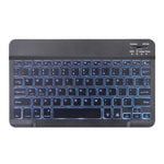 Capa para Tablet com Teclado Bluetooth Destacável X-11BS Skin Textura Lisa para iPad Pro 11 polegadas 2020 / 2018, com Espaço para Caneta e Retroiluminação, Teclado Preto
