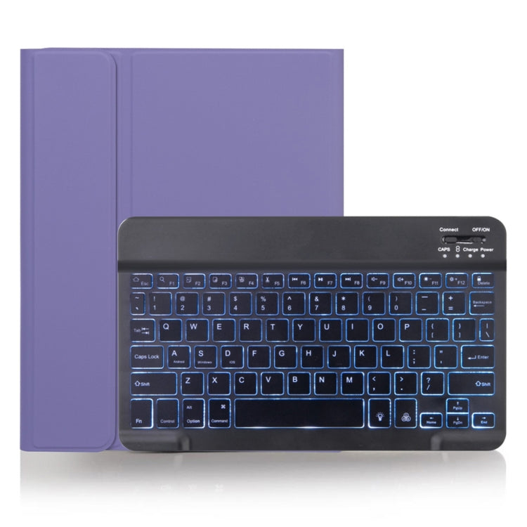 Capa para Tablet com Teclado Bluetooth Destacável X-11BS Skin Textura Lisa para iPad Pro 11 polegadas 2020 / 2018, com Espaço para Caneta e Retroiluminação, Teclado Preto