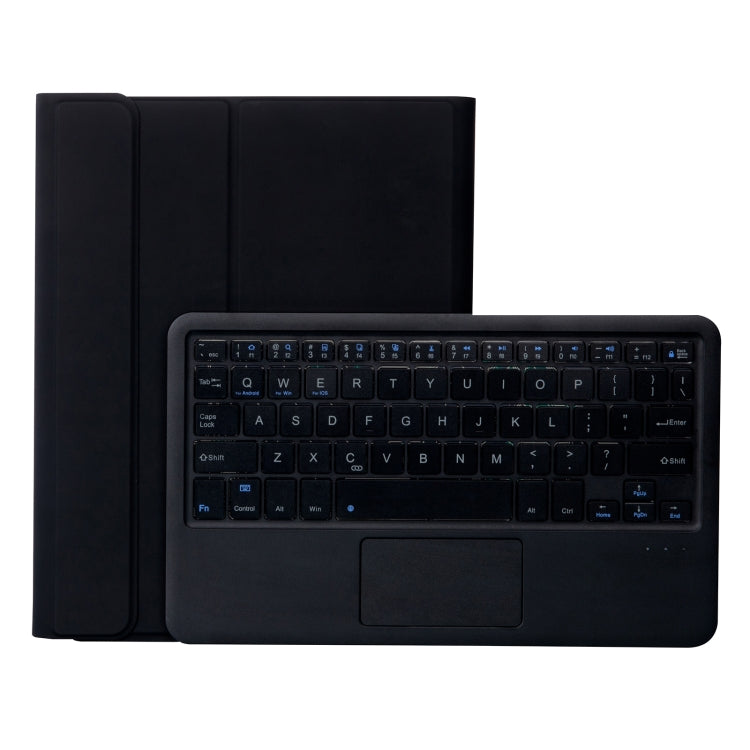 YT11B-A Teclado Bluetooth Colorido Destacável Capa de Tablet em Pele com Touch Pad & Suporte para Caneta para iPad Pro 11 2022 / 2021 / Air 5 / Air 4, Para iPad Pro 11 2022 / 2021 / Air 5 / Air 4