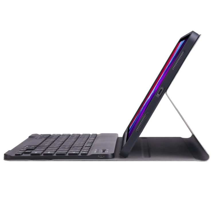 Teclado Bluetooth 3.0 ABS ultrafino destacável A11B + Capa de tablet em pele com suporte e suporte para caneta para iPad Pro 11 2022 / 2021 / Air 5 / Air 4, Para iPad Pro 11 2022 / 2021 / Air 5 / Air 4