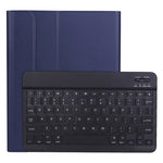 Teclado Bluetooth 3.0 ABS ultrafino destacável A11B + Capa de tablet em pele com suporte e suporte para caneta para iPad Pro 11 2022 / 2021 / Air 5 / Air 4, Para iPad Pro 11 2022 / 2021 / Air 5 / Air 4