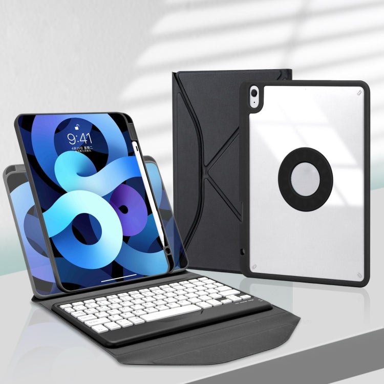 Capa de Couro para Tablet com Teclado Bluetooth Z102B com Slot para Caneta para iPad 10.2 2021/2020/2019, Para iPad 10.2 2021/2020/2019