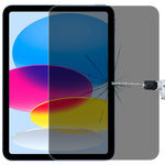 Película de vidro temperado 0,33mm 9H 2.5D com privacidade e proteção contra explosão para iPad 10ª geração 10.9 2022, para iPad 10ª geração 10.9 2022