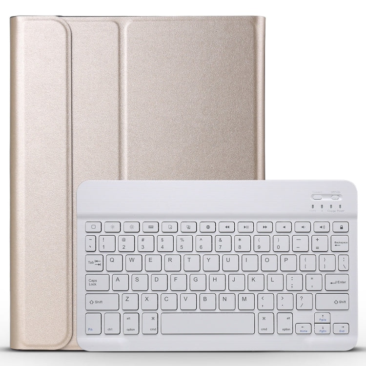 Capa para Tablet em Pele com Textura Escovada, Flip Horizontal e Teclado Bluetooth Destacável com Suporte para iPad Pro 11 polegadas (2018)
