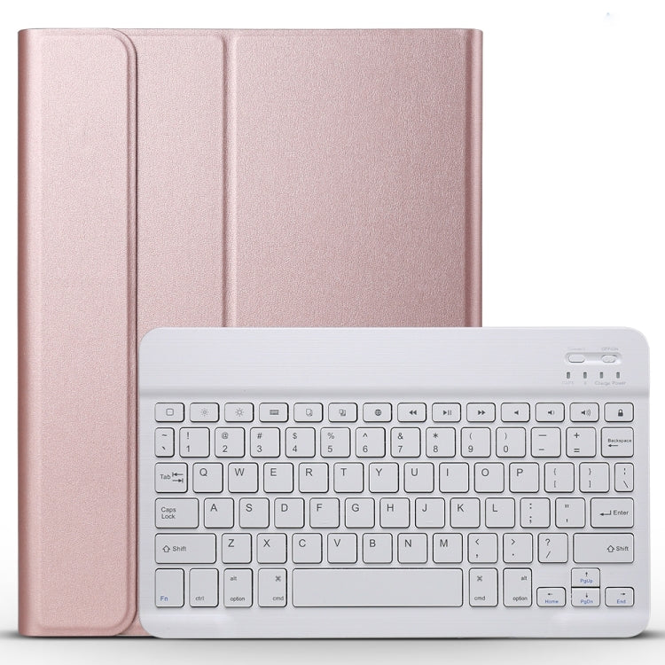 Capa para Tablet em Pele com Textura Escovada, Flip Horizontal e Teclado Bluetooth Destacável com Suporte para iPad Pro 11 polegadas (2018)
