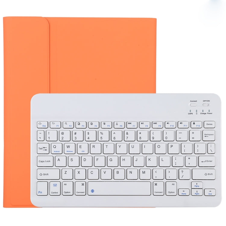 Teclado Bluetooth Desmontável TG11B Branco + Capa para Tablet em Pele Microfibra para iPad Pro 11 polegadas (2020), com Suporte para Caneta e Suporte, Teclado Branco