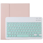 Teclado Bluetooth Verde Destacável TG11B + Capa de Couro para Tablet em Microfibra para iPad Pro 11 polegadas (2020), com Slot para Caneta e Suporte, Teclado Verde