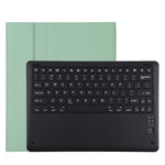 Teclado Bluetooth Preto Destacável T129 + Capa de Couro para Tablet em Microfibra para iPad Pro 12.9 polegadas (2020), com Suporte, Teclado Preto