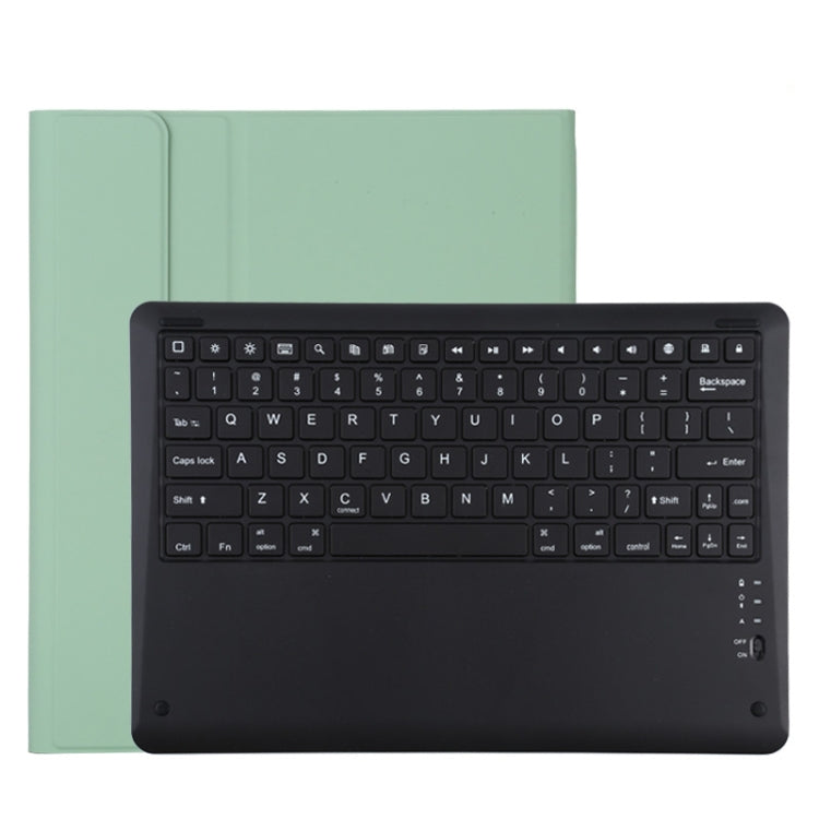 Teclado Bluetooth Preto Destacável T129 + Capa de Couro para Tablet em Microfibra para iPad Pro 12.9 polegadas (2020), com Suporte, Teclado Preto