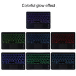 Capa para Tablet em Pele Microfibra com Teclado Bluetooth Destacável TG11BCS para iPad Pro 11 polegadas (2020), com Retroiluminação, Touchpad, Espaço para Caneta e Suporte, Teclado Preto