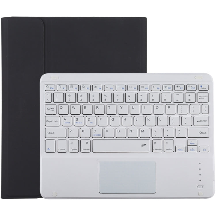 Capa para Tablet em Pele Microfibra com Teclado Bluetooth Destacável TG-102BC para iPad 10.2 polegadas / iPad Air (2019), com Touchpad, Espaço para Caneta e Suporte, Teclado Branco