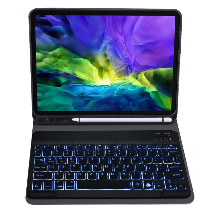 Capa para Tablet com Teclado Bluetooth Destacável Ultra-fino ABS A11BS 2020 para iPad Pro 11 2022 / 2021 / Air4 / Air5, com Retroiluminação, Suporte e Espaço para Caneta, Para iPad Pro 11 polegadas (2020)