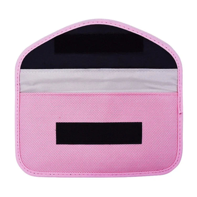Bolsa de Proteção Universal Bloqueadora de Sinal em Tecido Oxford Para Telemóveis Até 5.8 polegadas, Tamanho: 20*10cm, 20x10cm Preto, 20x10cm Rosa, 20x10cm Caqui