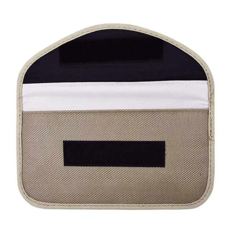 Bolsa de Proteção Universal Bloqueadora de Sinal em Tecido Oxford Para Telemóveis Até 5.8 polegadas, Tamanho: 20*10cm, 20x10cm Preto, 20x10cm Rosa, 20x10cm Caqui