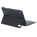T10-AS Para iPad 11 2025 / iPad 10ª Geração 10.9 2022 Teclado Bluetooth Tipo Dividido com Retroiluminação e Toque, Capa em Pele, T10-A