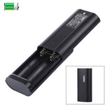 Carregador Inteligente de 2 Baterias USB TOMO P2 com Luz Indicadora para Bateria Li-ion 18650, TOMO P2