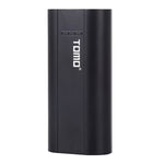 Carregador Inteligente de 2 Baterias USB TOMO P2 com Luz Indicadora para Bateria Li-ion 18650, TOMO P2