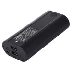 Carregador Inteligente de 2 Baterias USB TOMO P2 com Luz Indicadora para Bateria Li-ion 18650, TOMO P2