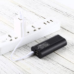 Carregador Inteligente de 2 Baterias USB TOMO P2 com Luz Indicadora para Bateria Li-ion 18650, TOMO P2