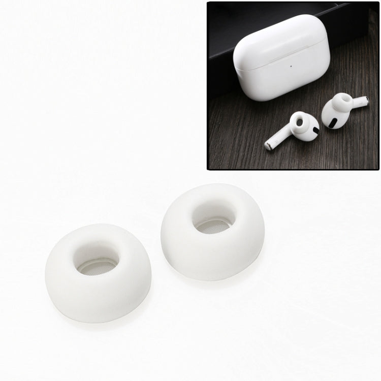 1 Par de Auriculares Sem Fios com Ponteiras de Silicone Substituíveis para AirPods Pro