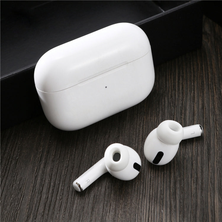 1 Par de Auriculares Sem Fios com Ponteiras de Silicone Substituíveis para AirPods Pro