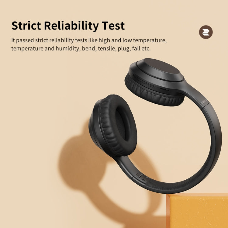 Auricular Sem Fios ROCK Space O2 HiFi Bluetooth 5.0 com Microfone, Suporta Cartão TF, Space O2