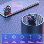 Auricular Bluetooth TWS 263 CVC8.0 com Cancelamento de Ruído e Caixa de Carregamento, Suporta Toque, Ecrã LED de Bateria Três Telas, Suporte para Telemóvel, Power Bank, Chamada HD e Assistente de Voz, 263
