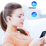 Auricular Bluetooth TWS 263 CVC8.0 com Cancelamento de Ruído e Caixa de Carregamento, Suporta Toque, Ecrã LED de Bateria Três Telas, Suporte para Telemóvel, Power Bank, Chamada HD e Assistente de Voz, 263