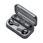 Auricular Bluetooth TWS 278 com Cancelamento Ativo de Ruído, Caixa de Carregamento, Ecrã Digital LED, Luzes Respiratórias, Chamada e Assistente de Voz, 278 Preto, 278 Branco