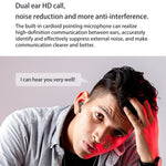 Auricular Bluetooth TWS 278 com Cancelamento Ativo de Ruído, Caixa de Carregamento, Ecrã Digital LED, Luzes Respiratórias, Chamada e Assistente de Voz, 278 Preto, 278 Branco
